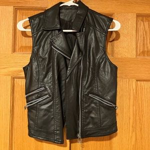Black rider vest
